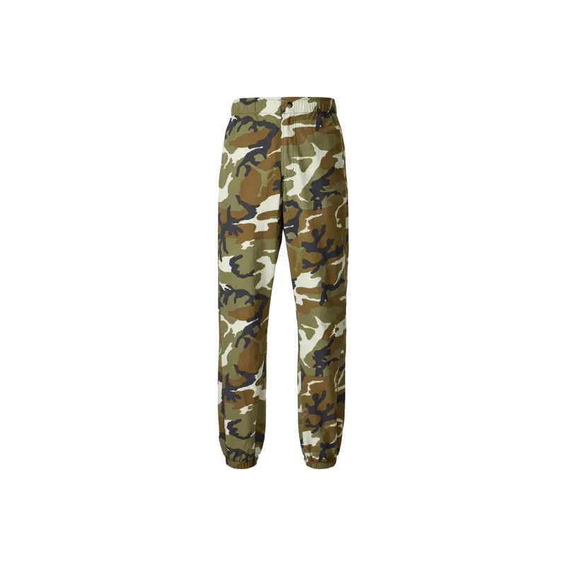 Jordan Jordan MVP Knitted Sports Pants Men's Light Olive Yellow-0