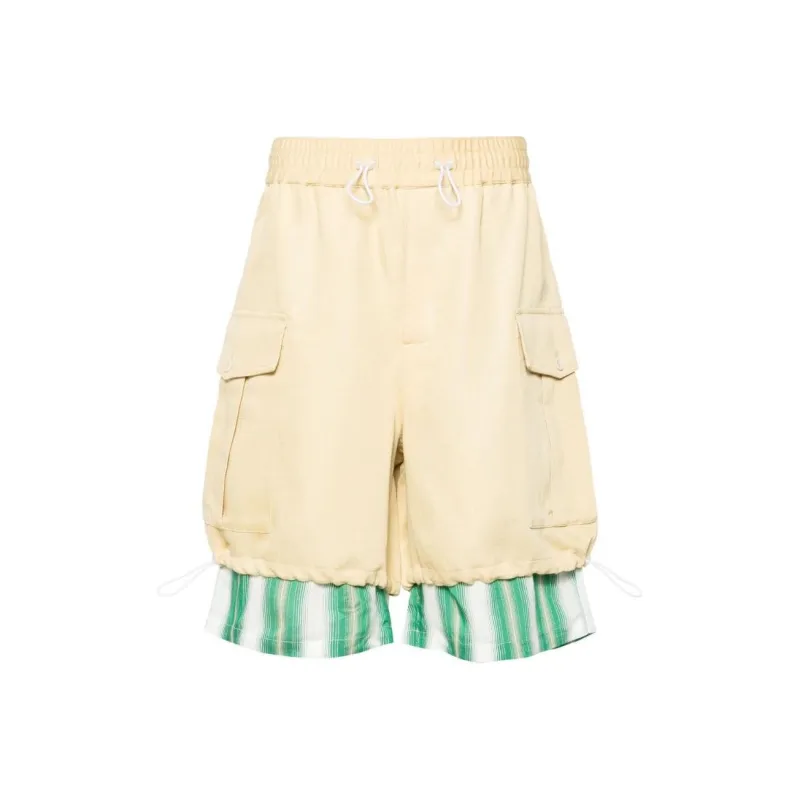 Wales Bonner Roam Cargo Shorts-0