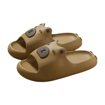 Beerus Home Slippers Milk Tea Brown