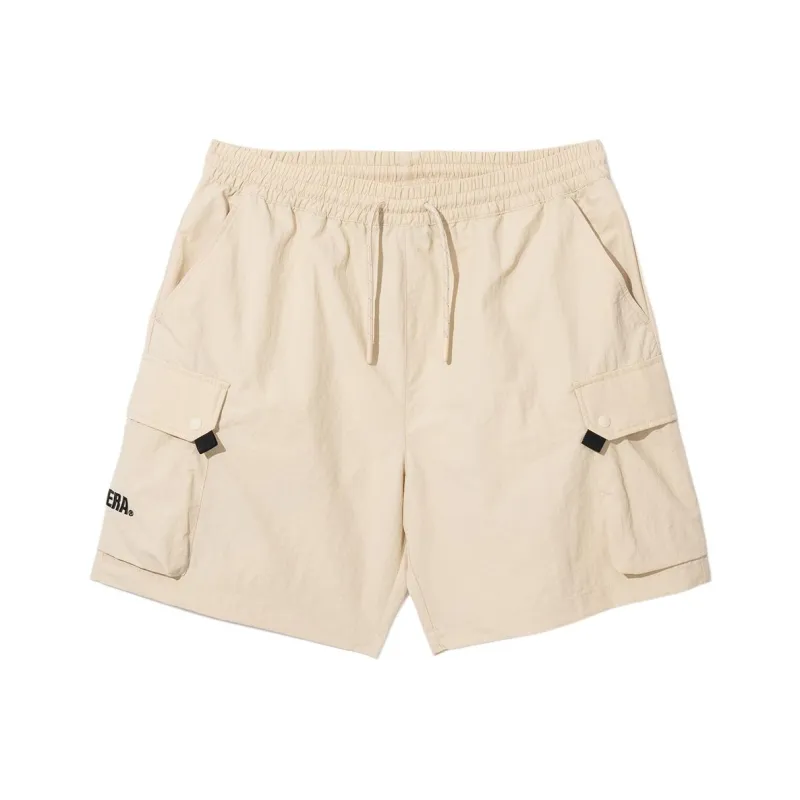 New Era Cargo Shorts Unisex Beige-0