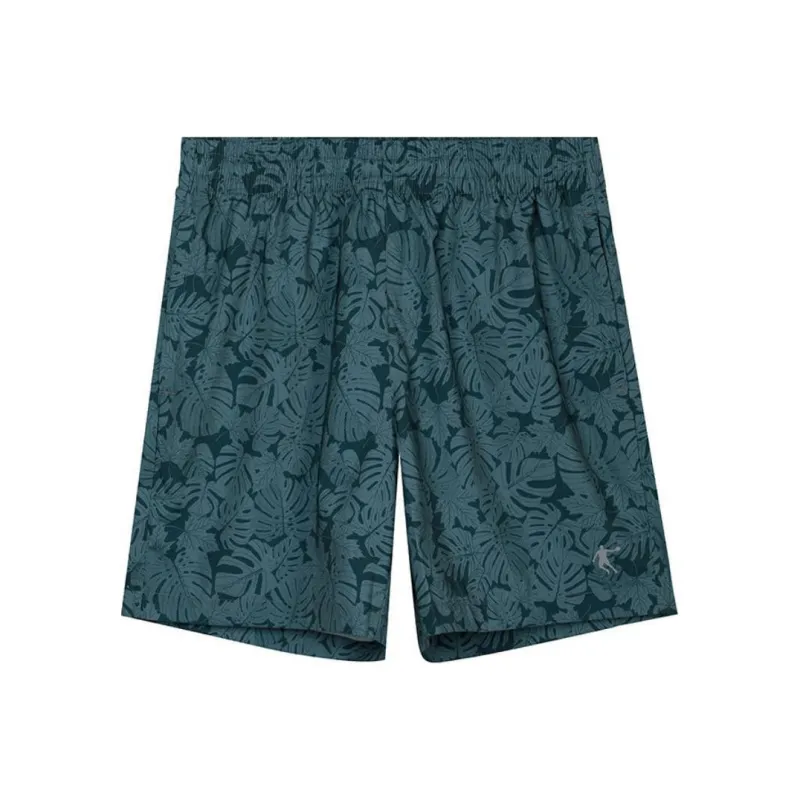 QIAODAN Casual Shorts Men's Gable Green/lime Green-0