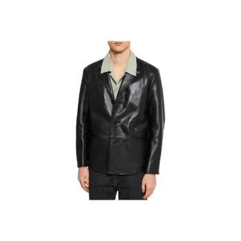 Sunflower Leather Jacket Men's Black