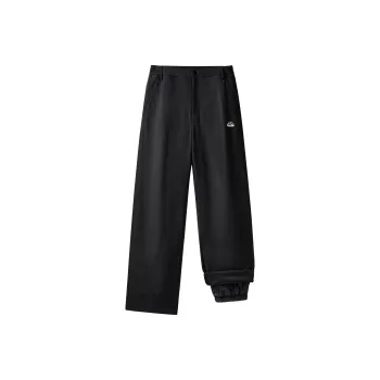 Crayon Shinchan Down Pants Unisex Black