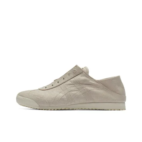 Onitsuka Tiger MEXICO 66 Slip Resistant, Breathable, Lightweight Low Top Casual Shoes Unisex Greige