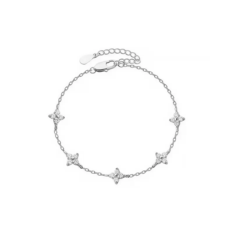 Floating Joy 925 Sterling Silver Bracelets Women's Snake Year Good Luck-5