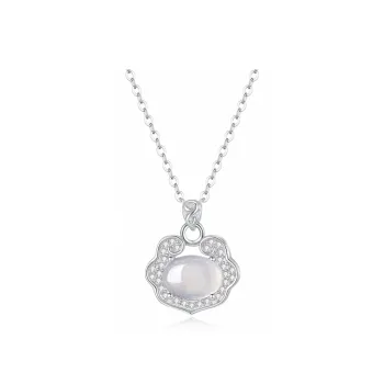 Love Jewelry Chalcedony Necklaces Unisex