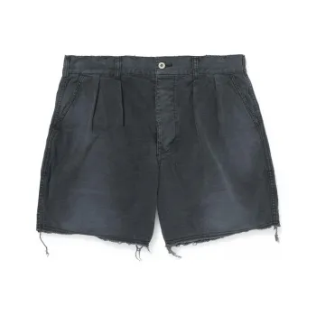 MADNESS Denim Shorts Unisex Black
