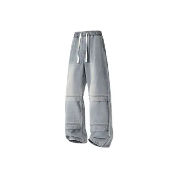 JUNGLE PANDA Jeans Unisex Black