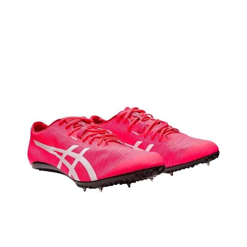 Asics SonicSprint Elite2 Anti Slip Wear Resistant Low Top Running Shoes Unisex Red White-1