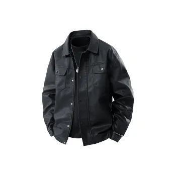 Magmode Leather Jacket Unisex Black