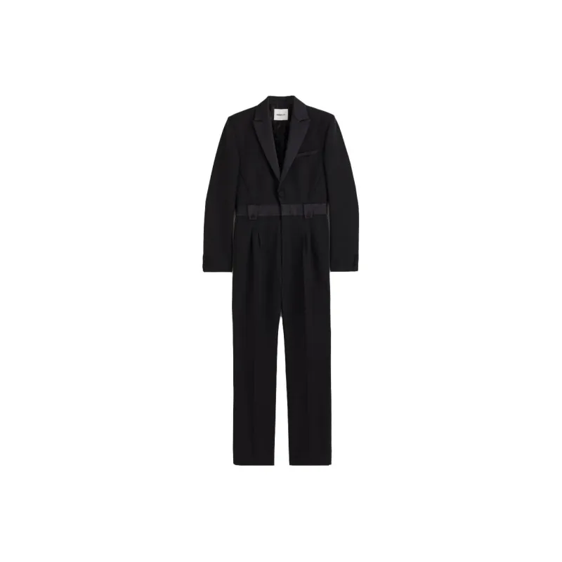 Rabanne H&M Satin Detail Tuxedo Jumpsuit Mens-0