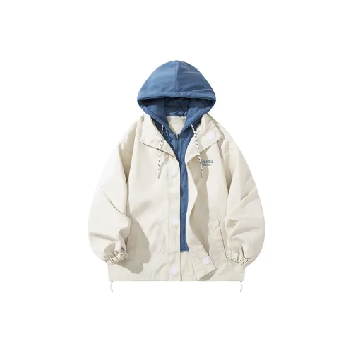 Lafetto Jackets Coats Unisex Cyan Blue