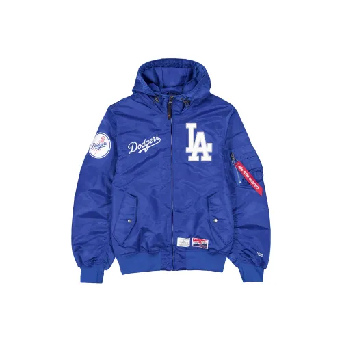 New Era x Alpha Industries FW24 Jacket Unisex Blue