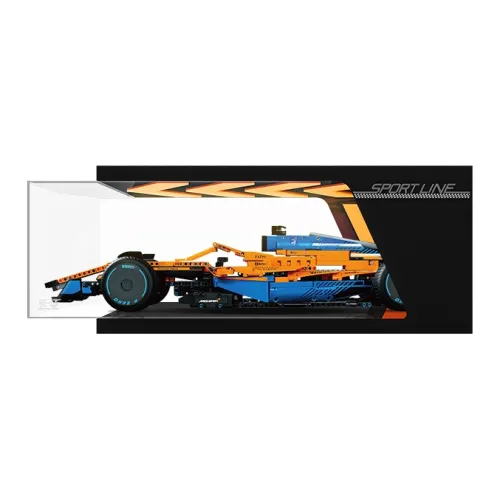 LIGHT YOUR BRICKS Le100 Compatibility Building Block 42141 McLaren F1 Formula Racing Display Case Model Accessories