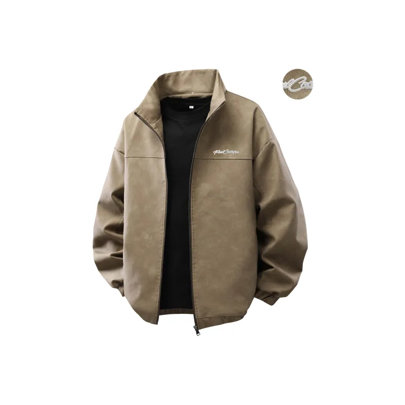 PAUL COSTELLOE Leather Jacket Unisex-4