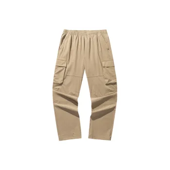Anta Life Collection Cargo Pants Men's Light Beige Gray