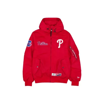 New Era x Alpha Industries FW24 Jacket Unisex Red