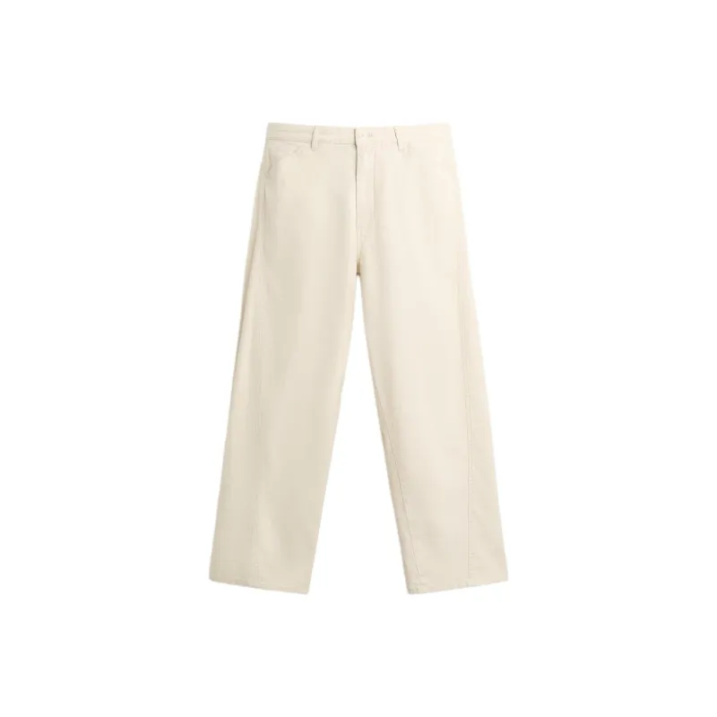 ZARA Casual Pants Men's Raw White-0