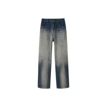 HELEH Jeans Unisex Vintage Blue