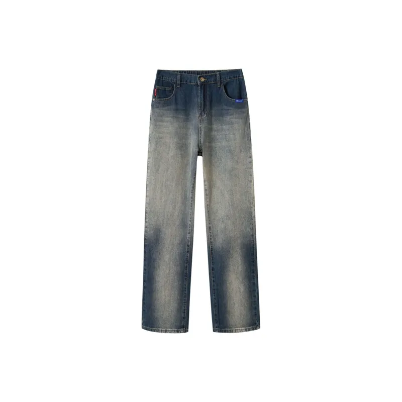 HELEH Jeans Unisex Vintage Blue-0