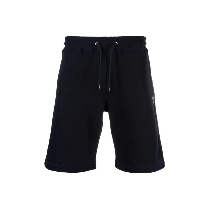 Paul Smith Zebra Patch Drawstring Bermuda Shorts-0