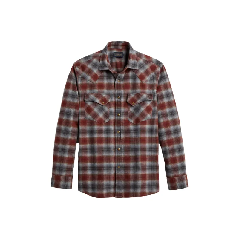 PENDLETON Shirts Men Red Gray-0