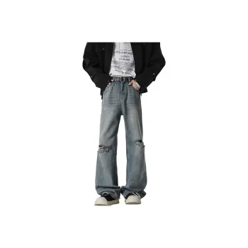 FASTFISH Jeans Unisex Vintage Blue