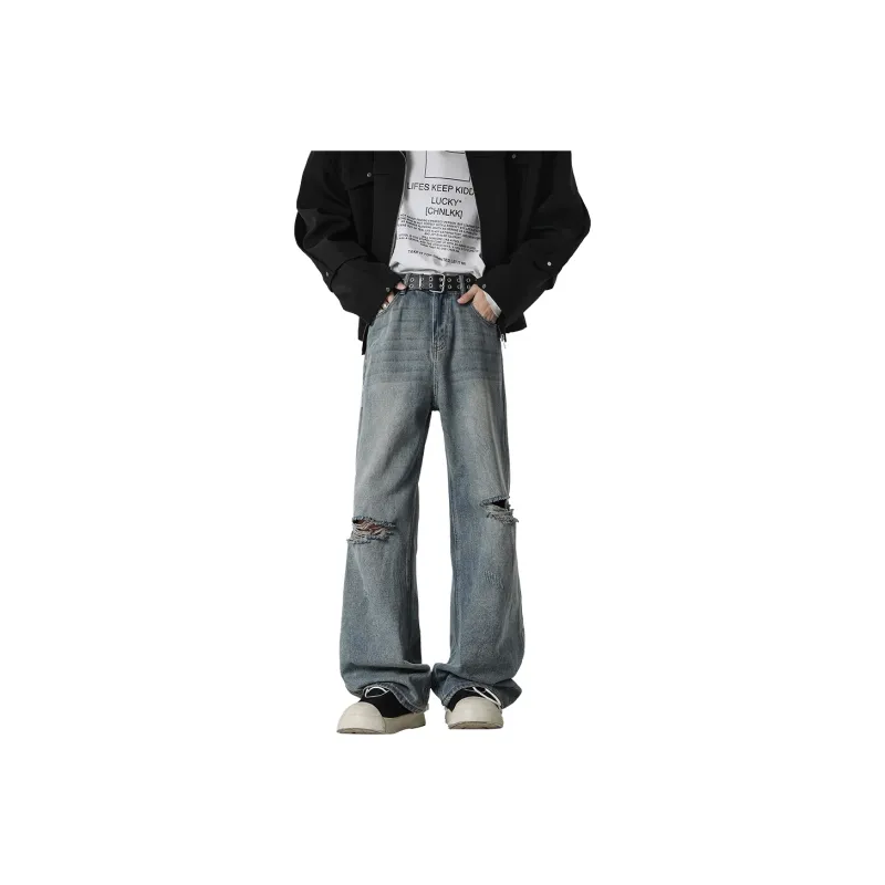 FASTFISH Jeans Unisex Vintage Blue-0