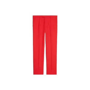 GUCCI SS24 Suit Trouser Men's Bright Red