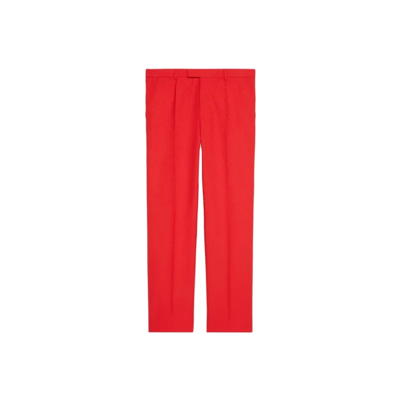 GUCCI SS24 Suit Trouser Men's Bright Red-0