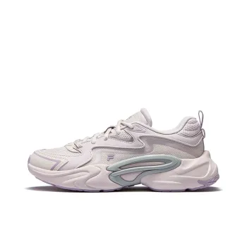 FILA FUSION Low Top Running Shoes Women's Light Pink
