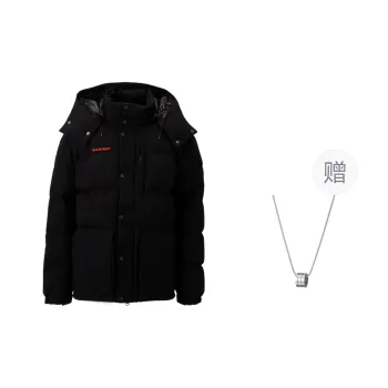 MAMMUT Roseg 2.0 Puffer Jacket Unisex Black Comes With Necklace