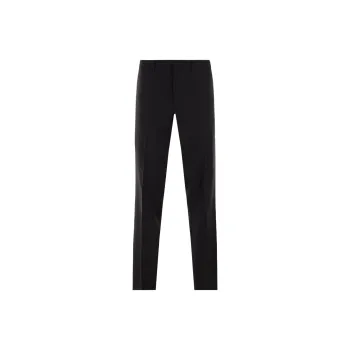 PRADA Logo Patch Tailored Trousers