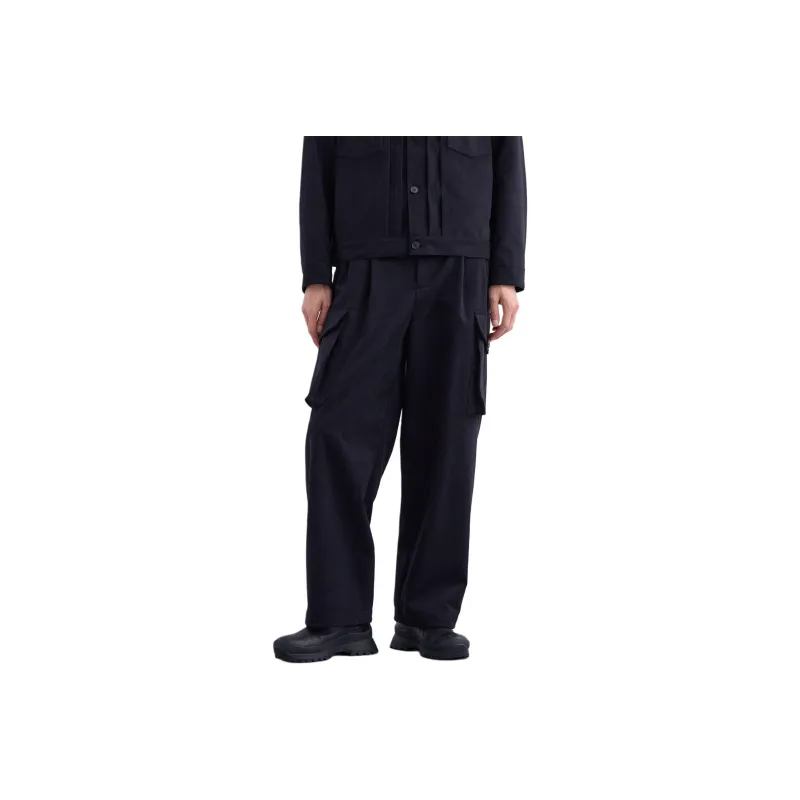 UNITED TOKYO SS25 Cargo Pants Men's Black-0