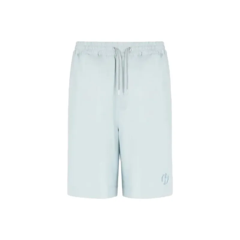 GIORGIO ARMANI Denim Shorts Men Light Ore Green-0