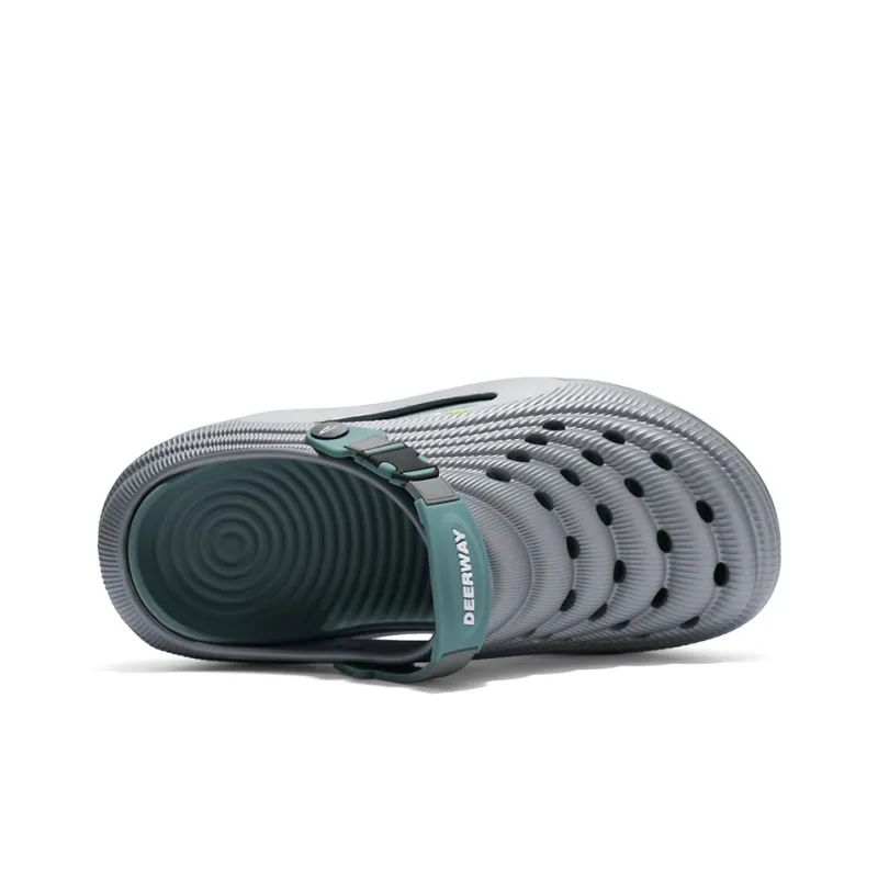 DEERWAY Clogs Men's Metallic Gray-4
