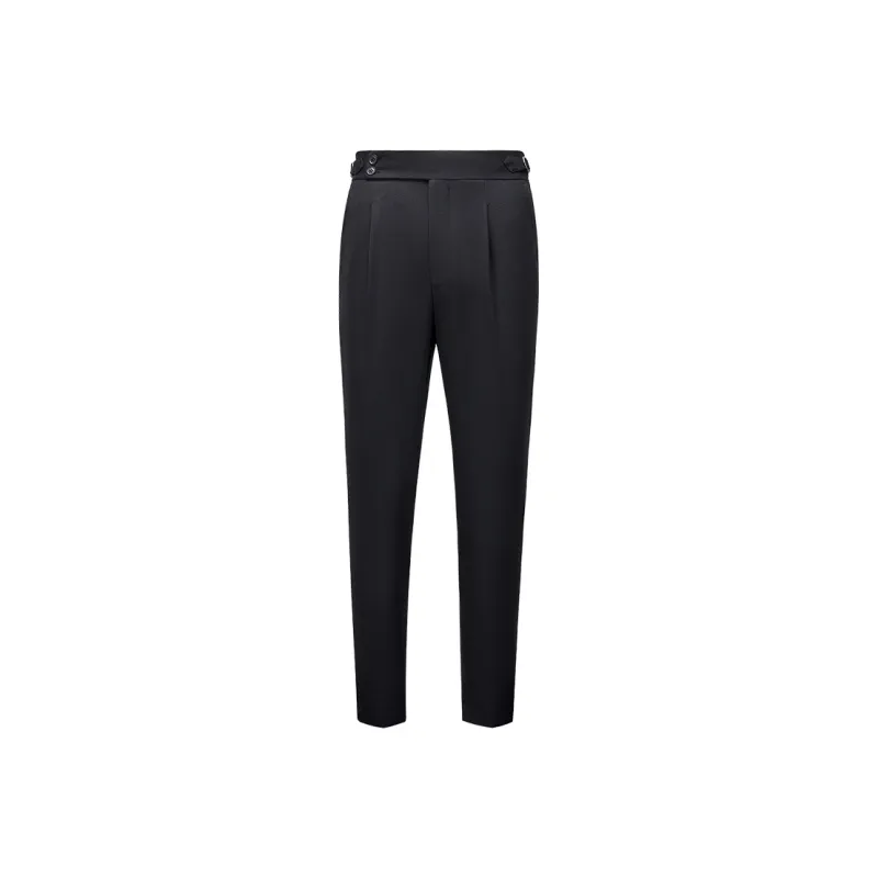G·Mons Suit Trouser Men's Crystal Stone Black-0