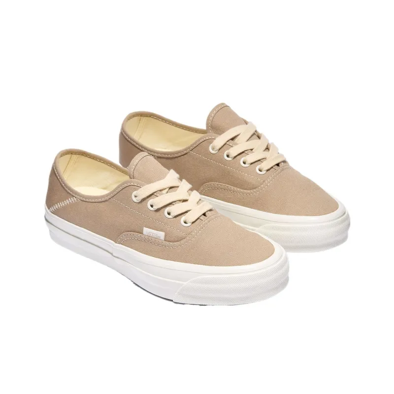 Vans PREMIUM Low Top Skateboard Shoes Unisex Khaki-1
