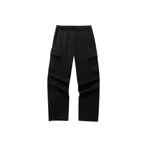CHAOJIANTA Casual Pants Men's Basic Black