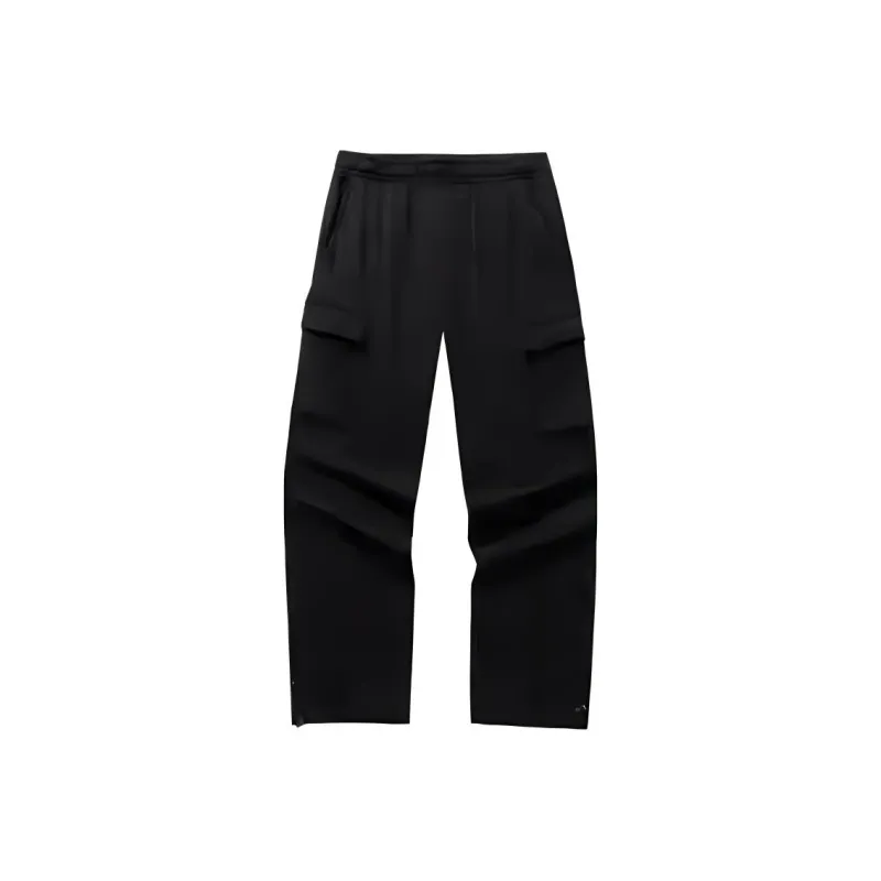 CHAOJIANTA Casual Pants Men's Basic Black-0