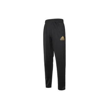Adidas Casual Pants Men Black/Gold