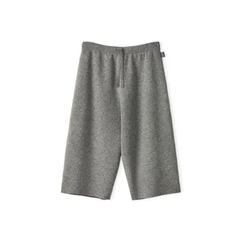 LOEWE Casual Shorts Men Gray