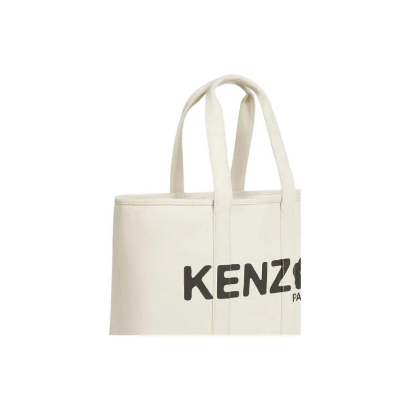 KENZO Utility Logo Printed Large Tote Bag-2