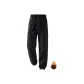 Pure Black Fleece-Lined