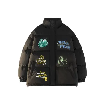 Pepe The Frog Puffer Jacket Unisex