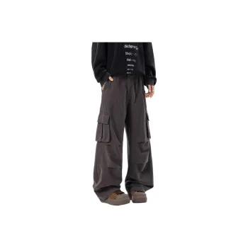 SPONGEBOB SQUAREPANTS Cargo Pants Unisex Dark Gray