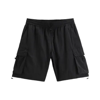 ZARA Cargo Shorts Men Black
