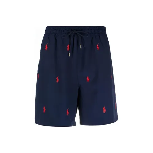 Polo Ralph Lauren Logo Embroidered Swimming Trunks