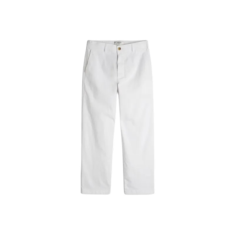 Hollister Casual Pants Men's White-0