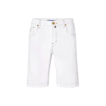 JACOB COHEN Nicolas Low-rise Straight-leg Denim Shorts